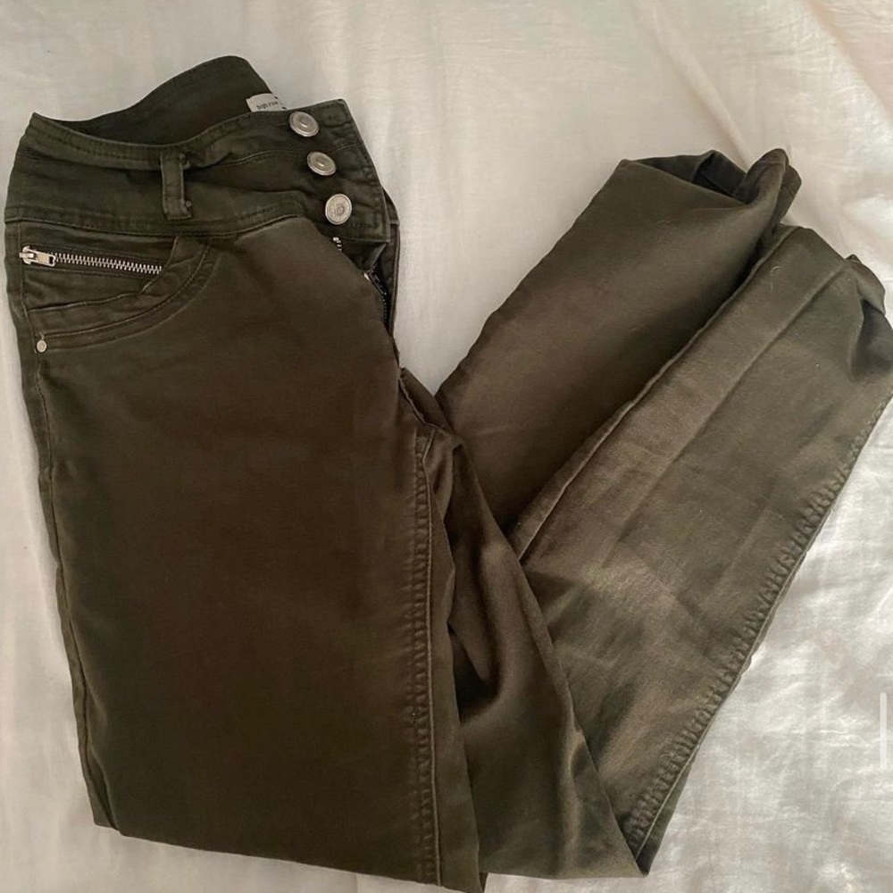 i&m premium jeans - skinny jeans olive high rise
